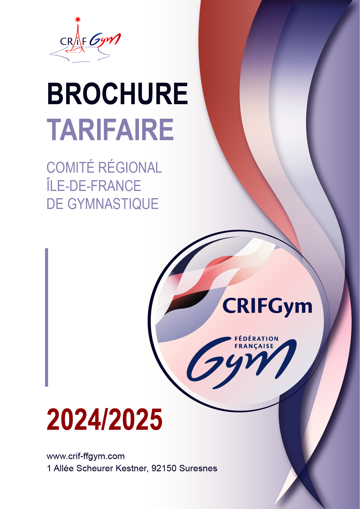 TD : Brochure tarifaire du CRIFGYM